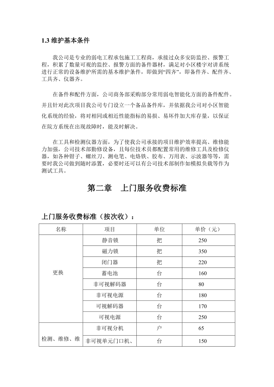 桃花源小区弱电系统维保收费标准及楼宇智能化弱电工程解析